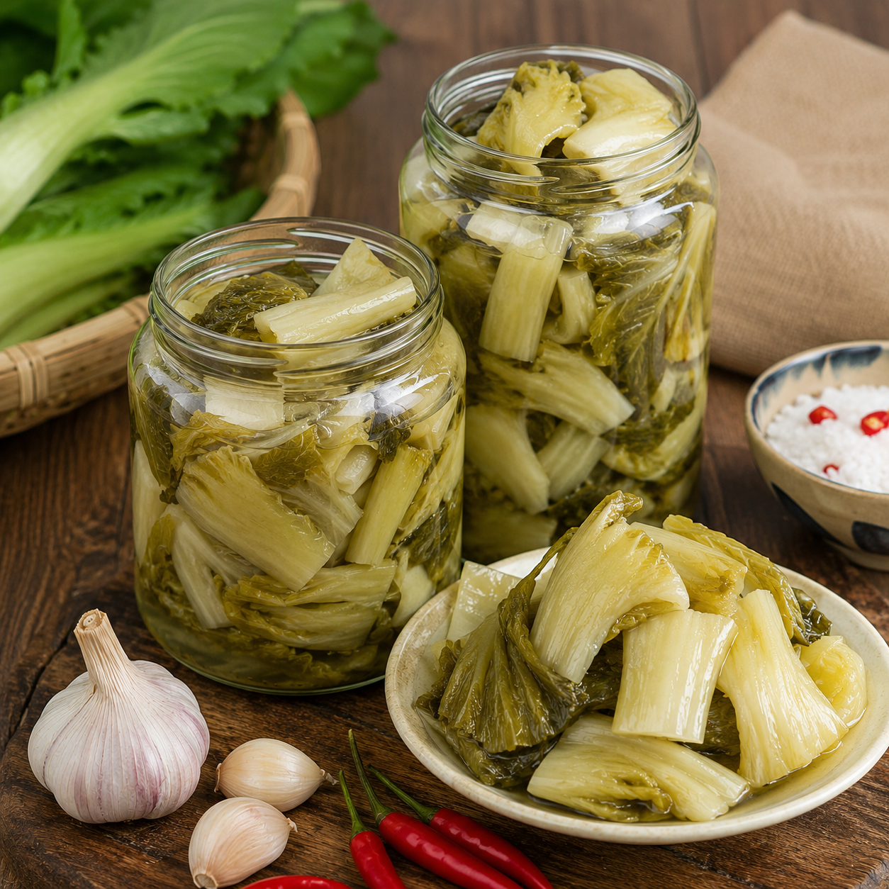 Dưa cải muối chua
